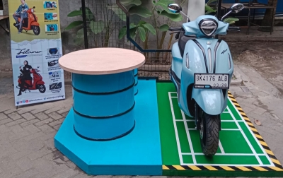 Yamaha Filano Temani Pengunjung Cafe Abah Awak Tanjung Morawa Hangout