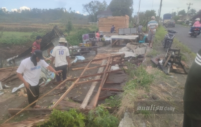 Diterpa Hujan dan Angin Kencang, 6 Rumah Warga di Nagori Siborna Rusak