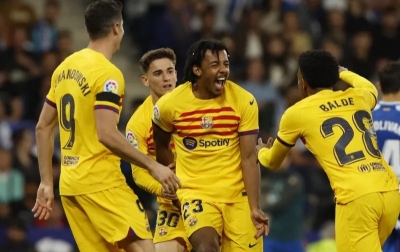 Kalahkan Espanyol 4-2, Barcelona Juara Liga Spanyol