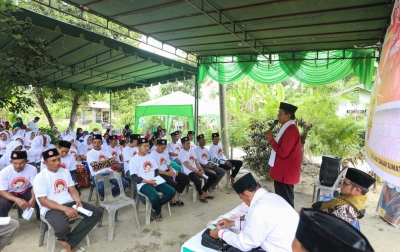 Relawan Ganjar Laksanakan Kegiatan Positif, Gelar Pelatihan Khotbah di Langkat