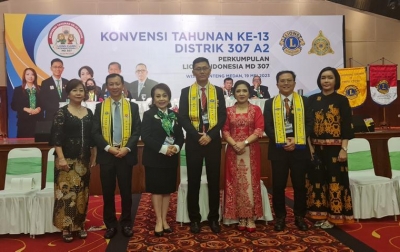 Darma Sakti Terpilih Sebagai Gubernur Lions Distrik 307A2