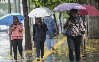 BMKG Prakirakan Hujan Ringan di Sebagian Besar Kota