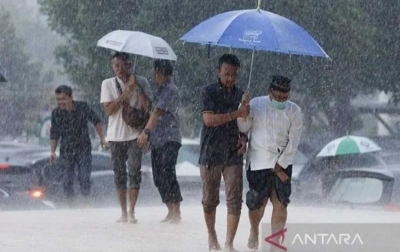 Senin Siang, Hujan Diprediksi Turun di Kota Medan