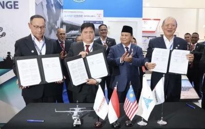 Indonesia-Malaysia Sepakati 2 MoU Industri Pertahanan di LIMA 2023