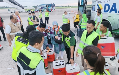 Bandara Kualanamu Layani Kloter Pertama Penerbangan Haji dan 9 Teknikal
