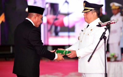 Dilantik Jadi Penjabat Wali Kota, Syarmadani Janji Kerja Maksimal
