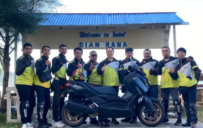 Fitur Y-Connect dan Navigasi Jadi Perbincangan Peserta Touring XMAX Tour de Sumatera