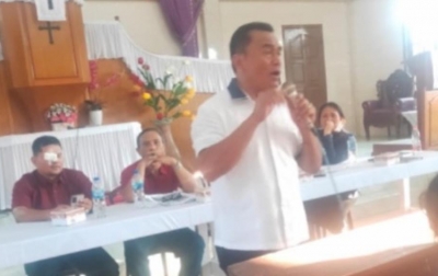 Kasat Narkoba Polres Tebingtinggi Ajak Pemuda Gereja Perangi Narkoba