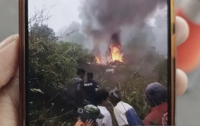 Tak Ada Korban Jiwa dalam Peristiwa Helikopter Jatuh di Bandung