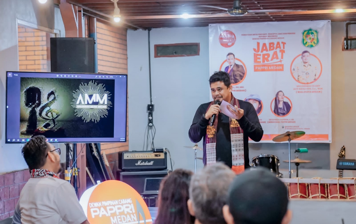 Dukung Insan Musik, Bobby Nasution Siapkan Wadah Berkreasi di Medan