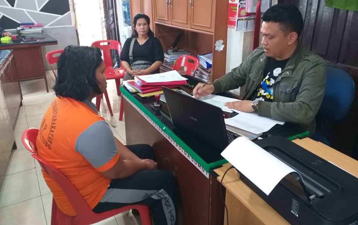 Diduga Curi Ulos di Pasar Tarutung, Seorang Ibu Rumah Tangga Ditangkap