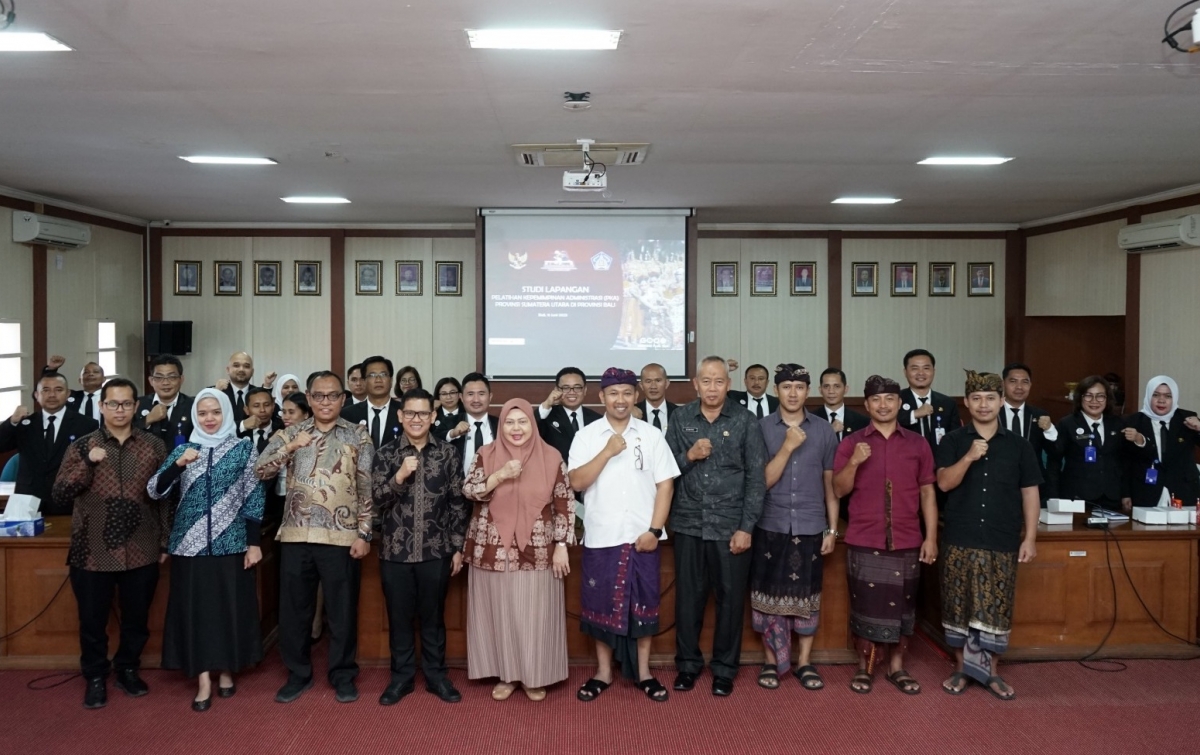 BPSDM Sumut Bawa Peserta PKA Stula ke Bali, Tingkatkan Kompetensi Pejabat