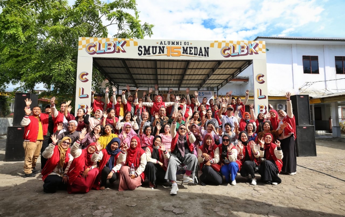 CLBK Alumni 01 SMAN 15 Medan Sukses