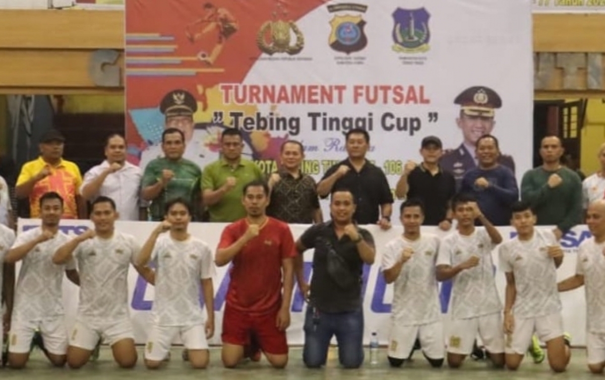 PWI Tebingtinggi Juara Futsal, Kalahkan Satpol PP