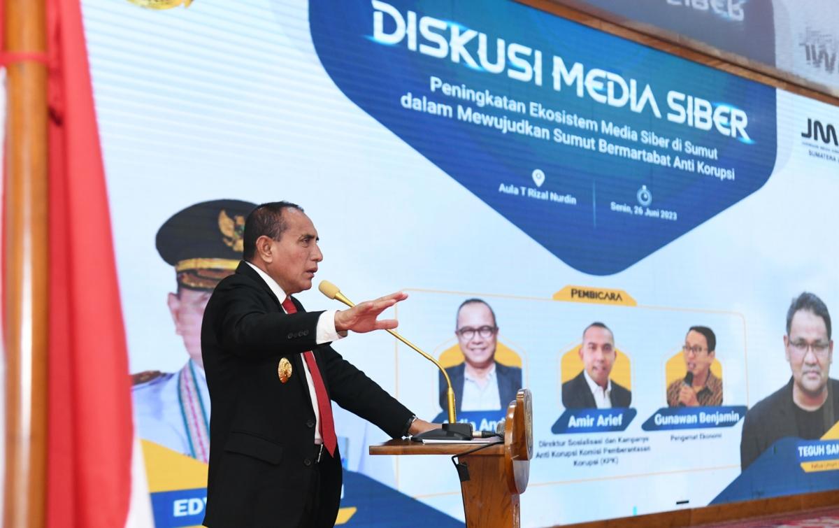 Edy Rahmayadi Minta Media Terus Awasi dan Dukung Pemprov Sumut