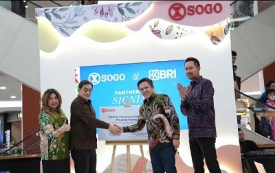 BRI Jalin Kerja Sama dengan SOGO, Tawarkan Diskon Belanja di Seluruh Outlet