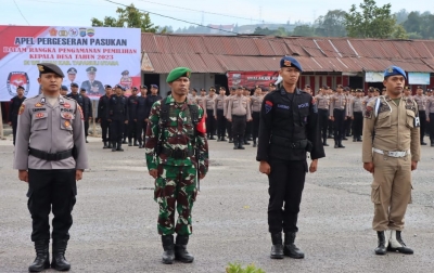 692 Personel Disiagakan untuk Pengamanan Pilkades di Taput