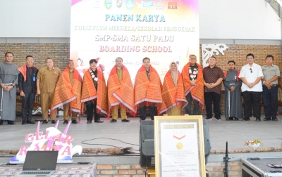 Satu Padu Boarding School Tiga Juhar Panen Karya Kurikulum Merdeka