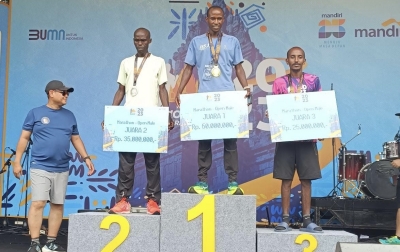 MJM 2023, Pelari Kenya Dominasi Podium di Kategori Marathon Open