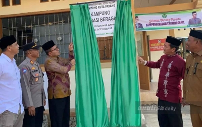 Dua Kampung Moderasi Beragama di Aceh Barat Diluncurkan