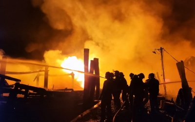 8 Kapal Ikan di Gabion Belawan Terbakar