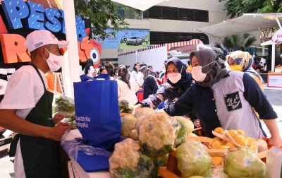 Dorong Perluasan Pasar Produk Unggulan Desa BRILian, BRI Kembali Selenggarakan Bazaar UMKM