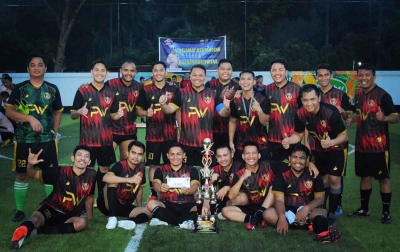Ditreskrimsus Polda Sumut Juara Turnamen Mini Soccer