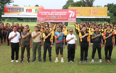 TNI-Polri Bersama Pemerintah Simalungun-Siantar Gelar Semarak Olahraga