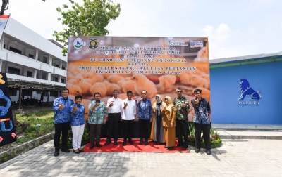 Peresmian Closed House Teaching Farm Hibah dari PT Charoen Pokphand Indonesia Tbk kepada Universitas Sumatera Utara