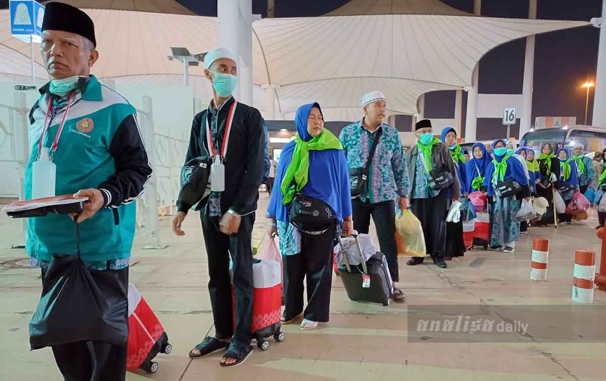 Gelombang Pertama Kepulangan Jemaah Haji Alami Banyak Penundaan