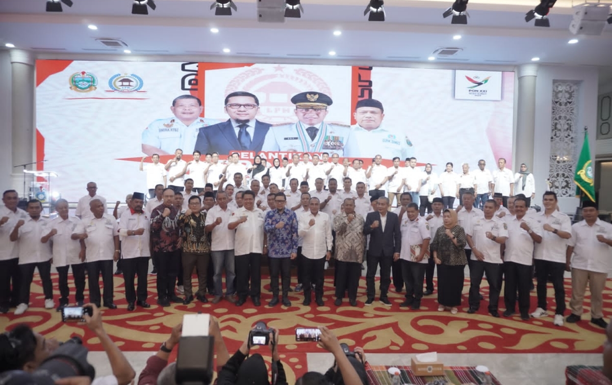 LPM Sumut Resmi Dilantik, Gubsu dan Ketua Komisi II DPR RI Duduk Bareng