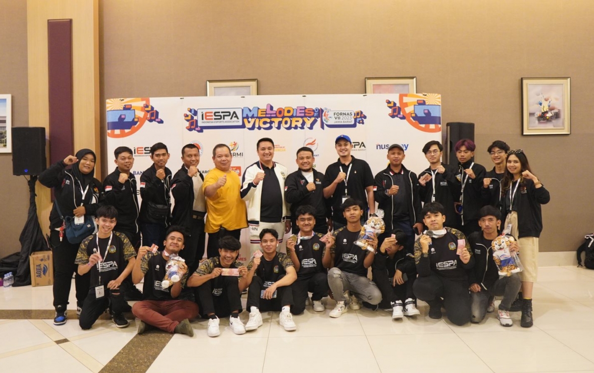 IESPA Sumut Raih Juara Umum FORNAS VII Jabar