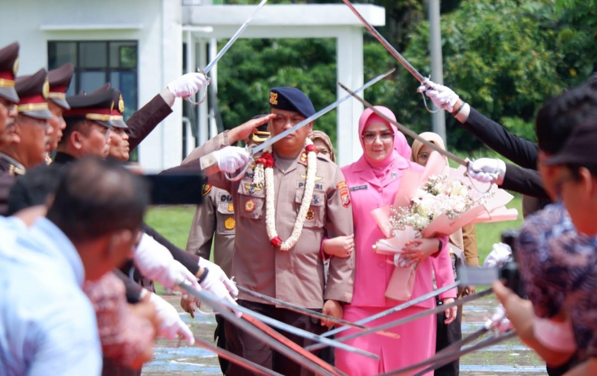 Pisah Sambut Kapolres Palas