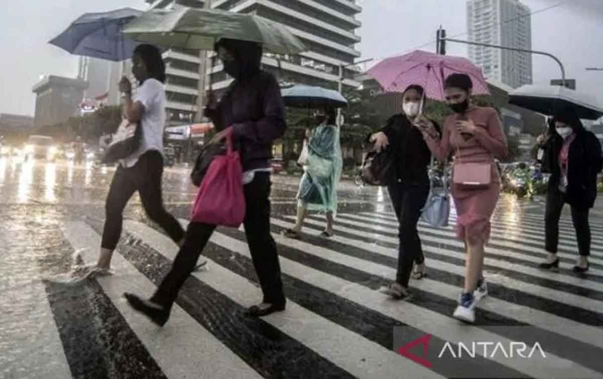 Prakiraan BMKG, di Kota Medan Terjadi Hujan Ringan