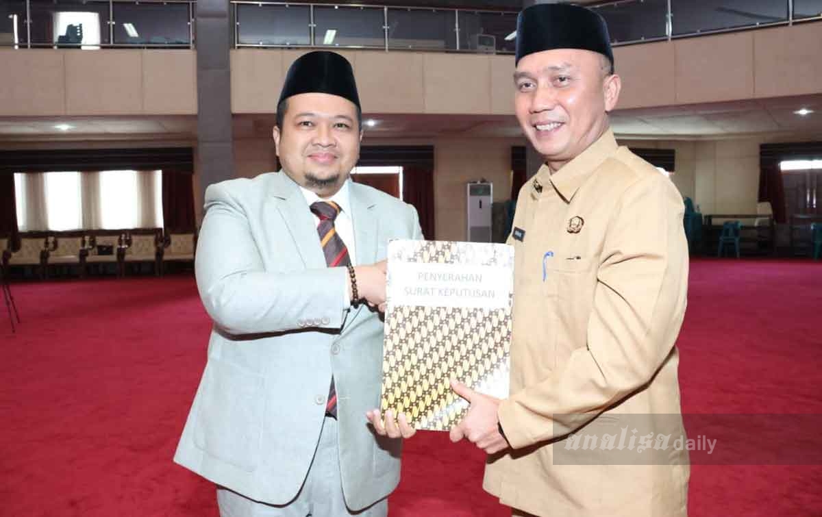 Sofyan Sekda Tapsel Defenitif