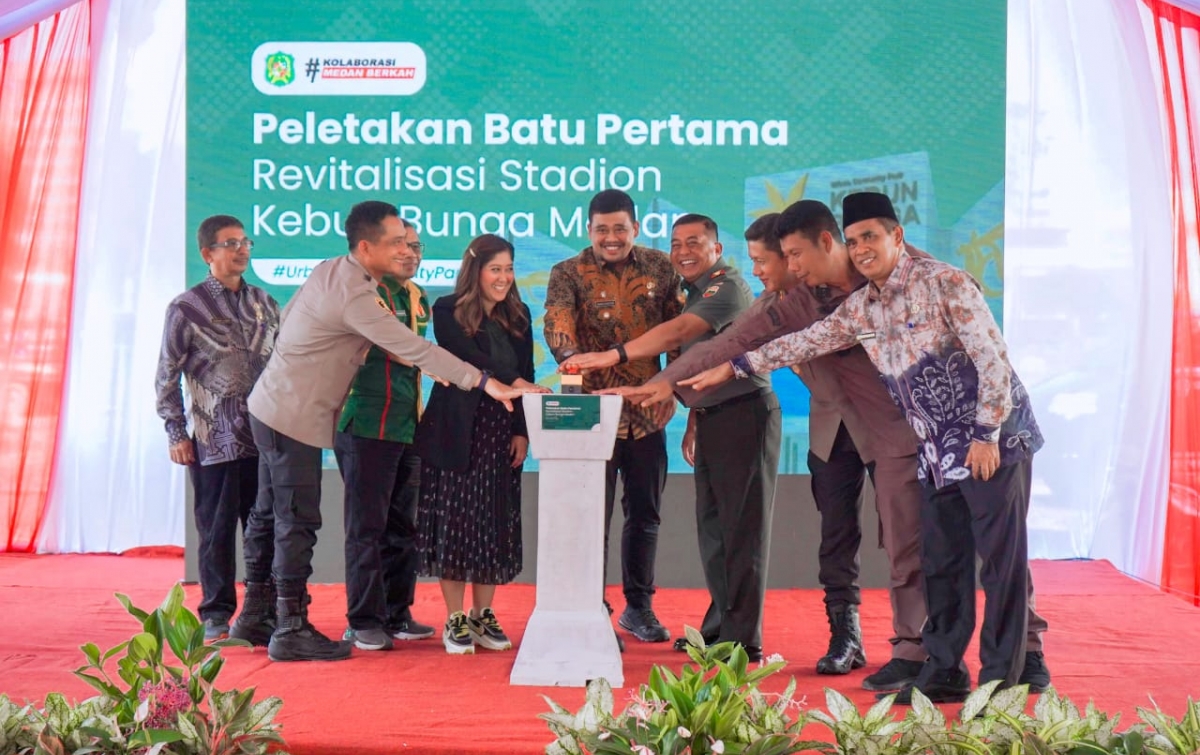 Revitalisasi Stadion Kebun Bunga Target Selesai 2024, Tepat Hari Jadi Kota Medan