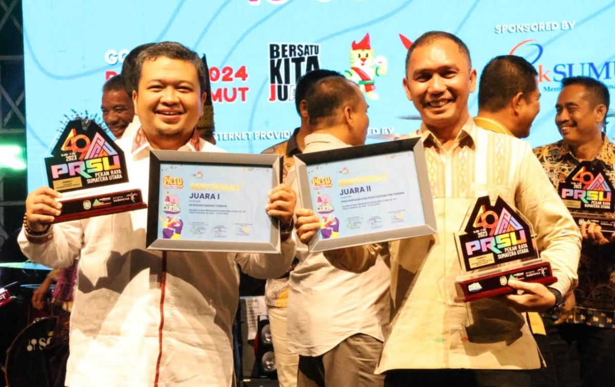 Kabupaten Tapsel Sabet Berbagai Penghargaan Terbaik di PRSU
