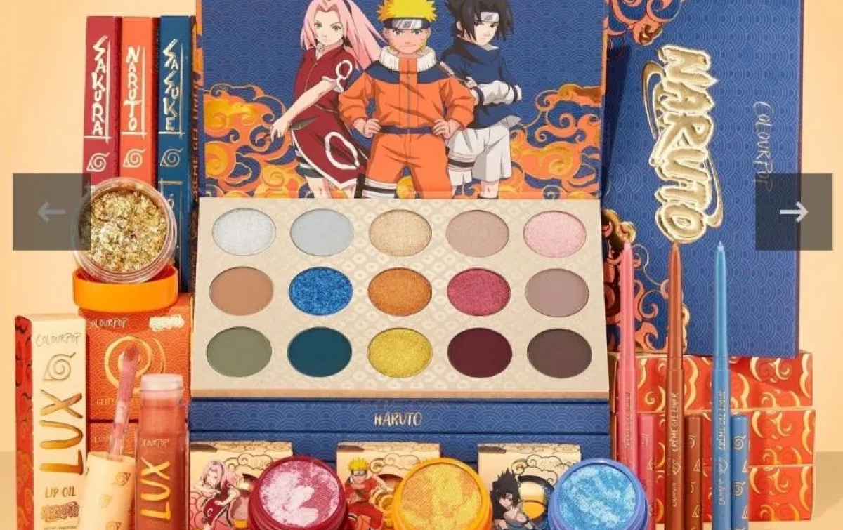 ColourPop Hadirkan Kosmetik Seri Manga Mulai 30 Juli 2023: Ada Eyeliner Naruto Uzumaki!