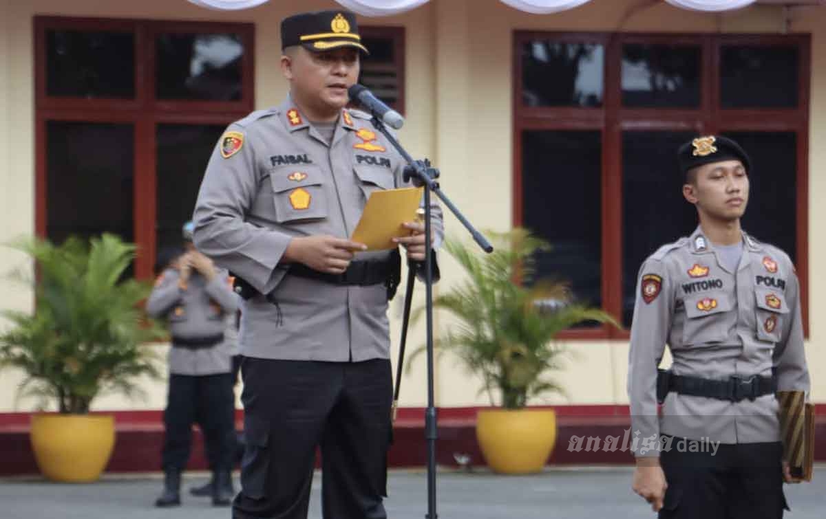Kapolsek Bahorok dan Kasat Lantas Polres Langkat Diserahterimakan