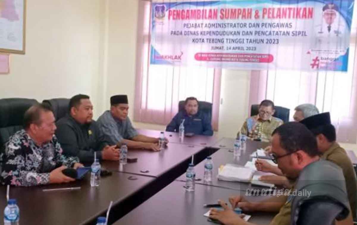 Komisi I DPRD Tebingtinggi Cek Data ke Disdukcapil 