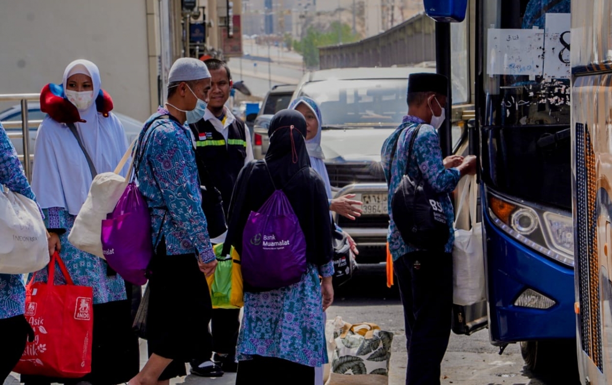 Keberangkatan 2.094 Jemaah ke Madinah Tandai Penutupan Operasional Haji di Mekkah