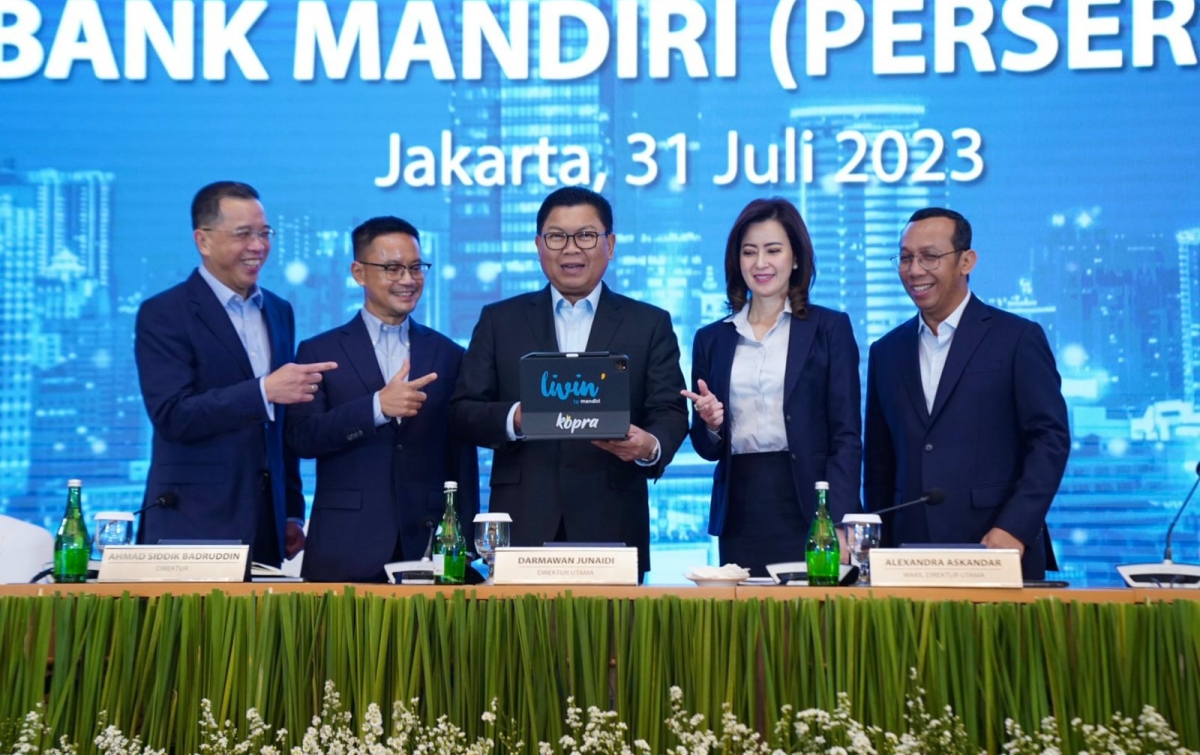 Dukung Pertumbuhan Ekonomi, Bank Mandiri Kucurkan Kredit Mencapai Rp1.272,07 Triliun hingga Kuartal II 2023