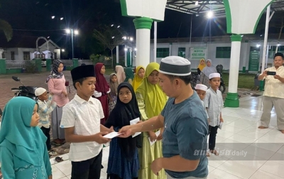 BKM Masjid Nurul Ikhlas Ikpos Santuni Anak Yatim