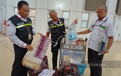 Masih Banyak Barang Bawaan Jemaah Haji Tertahan di Bandara Jeddah