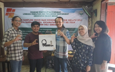 Tim Dosen Unimed Upayakan Kemajuan Musik Melayu Lewat Pelatihan Digital