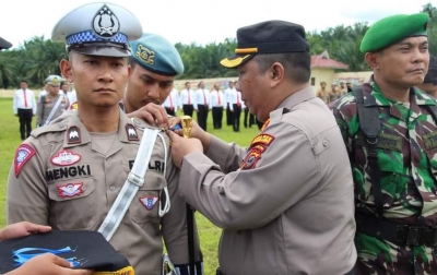 Polres Palas Gelar Apel Gelar Pasukan Operasi Patuh Toba 2023