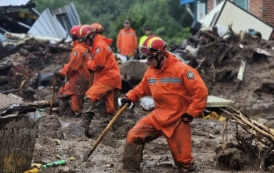 Banjir dan Longsor di Korea Selatan Sebabkan 32 Orang Tewas