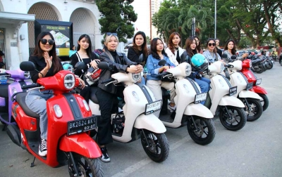 Pembuktian Performa Yamaha Fazzio di Classy Day Touring