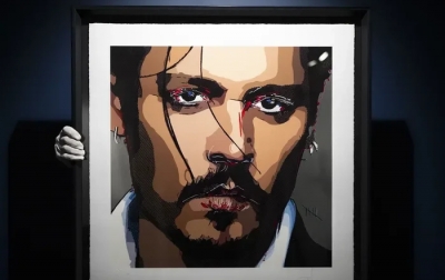 Johnny Depp Jual Lukisan Self Potrait, Buka Harga Mulai 38 Juta: Ada Sesuatu yang Menyedihkan di Matanya