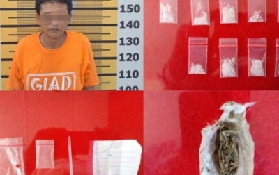 Satres Narkoba Polres Tebingtinggi Tangkap Pemilik Narkoba di Depan Rumah
